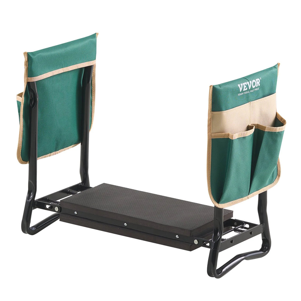 Garden Kneeler and Seat EVA Pad Folding Garden Stool Heavy Duty Garden Bench