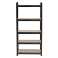 Five-Tier Shelves - Black Sprayed Plastic 150X75X30
