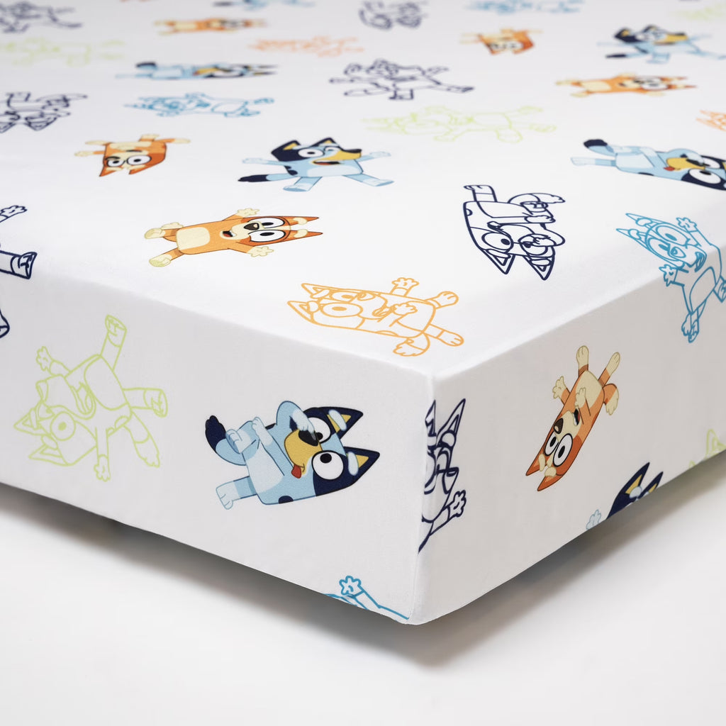 3Pc Toddler Bed Set W/Print Tote Bag -  and Family