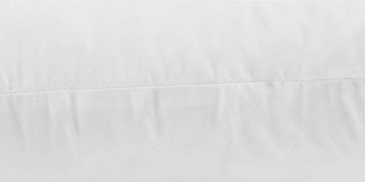 Premium Goose down Feather Throw Pillow Inserts-Set of 1, 63Oz High Filling Weight, 28×28, 5% down Filling, 250 TC Cotton Cover, Square, White