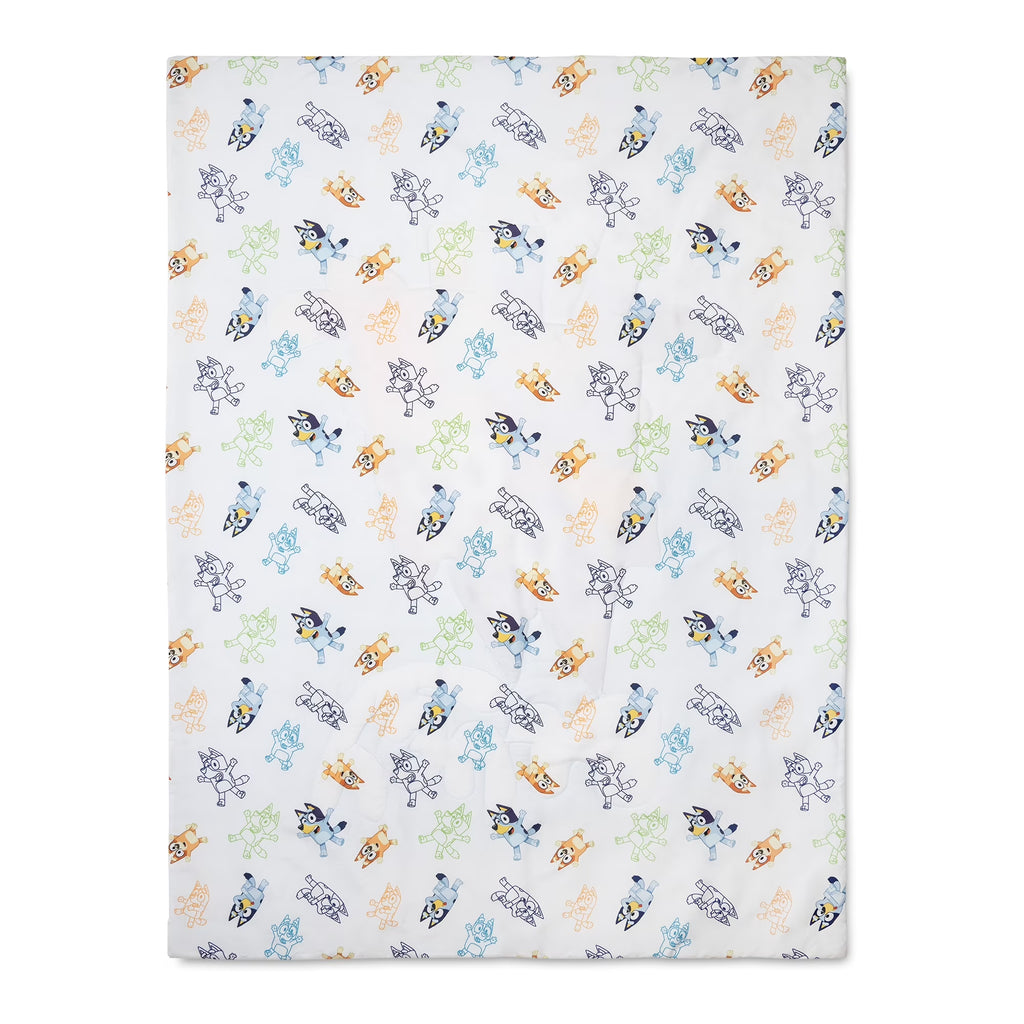 3Pc Toddler Bed Set W/Print Tote Bag -  and Family
