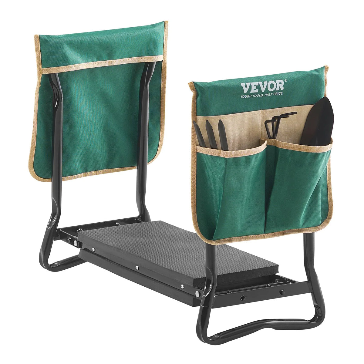 Garden Kneeler and Seat EVA Pad Folding Garden Stool Heavy Duty Garden Bench