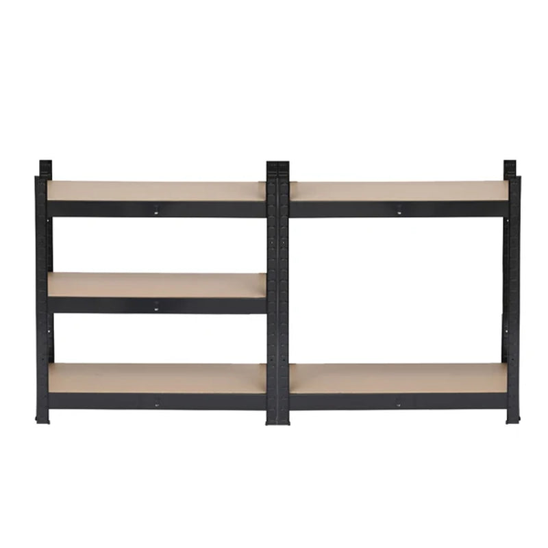 Five-Tier Shelves - Black Sprayed Plastic 150X75X30