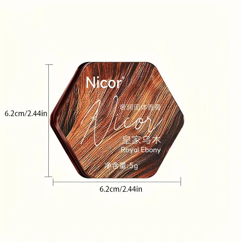 Wood Scented Solid Ointment, Long-Lasting Fragrance, Fresh and Elegant, With a Lingering Scent, Suitable for Dating and Work Use