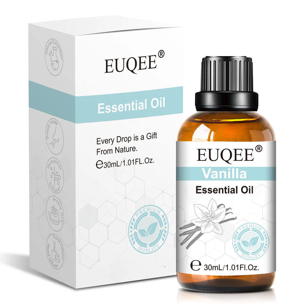30ML Pure Essential Oil Vanilla Lavender Mint Rose for Aromatherapy Humidifier Scent Candle Frankincense Patchouli Fragrance Oil