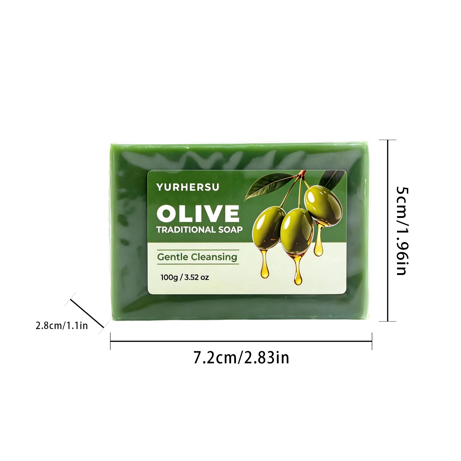 Handmade Olive Oil Soap Nourishing Moisturizing Soap Bar For Face Body  Hair