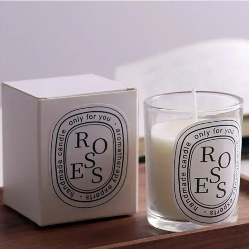 Transparent Romantic Aromatherapy Candle Lamp Gift Aromatherapy Candle Guest Gift Candle Wedding Candle Candle Jar