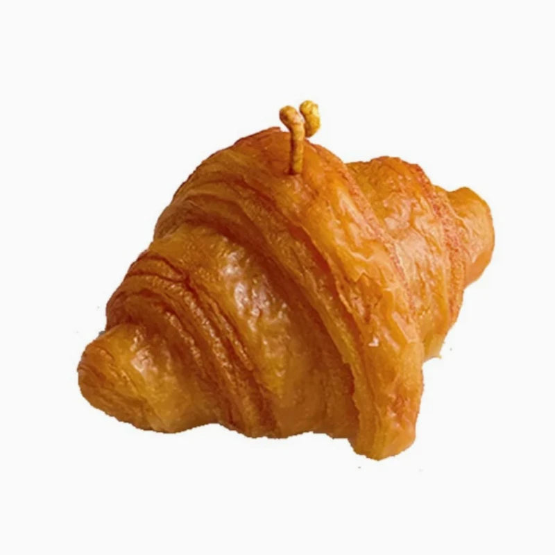 Cream Flavored Croissant Creative Aromatherapy Candle Home Decorations Giving Friend Birthday Gift Aromatherapy Candles Souvenir