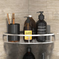 Bathroom Storage Rack No Drill Shelves Wall Mount Corner Shelf Shower Holder For WC Shampoo Organizer Bathroom Accessories