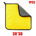 3/5/10Pcs Car Wash Microfiber Towel 30*30CM / 30*60cm Car Cleaning Drying Cloth  Care Cloth Car Wash Towel  Kitchen Towel