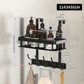 bathroom wall mounted storage rack, door mounted rack, shower gel rack, shower supplies storage rack