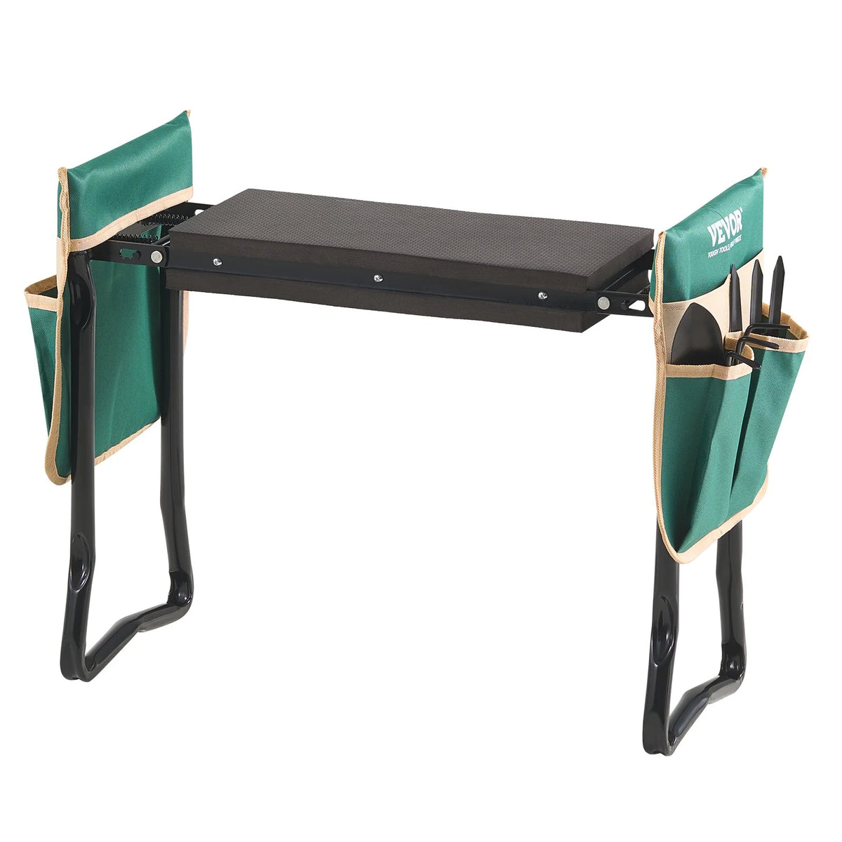 Garden Kneeler and Seat EVA Pad Folding Garden Stool Heavy Duty Garden Bench